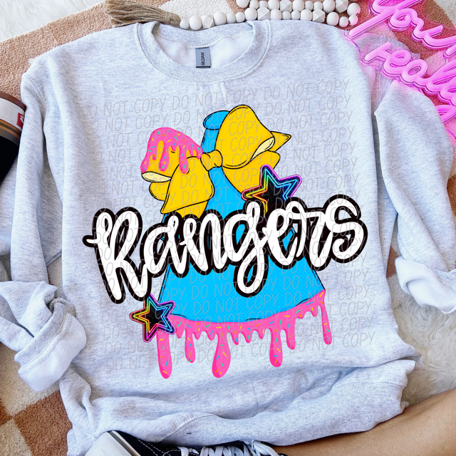 Drip Cheer Mascots DTF Print