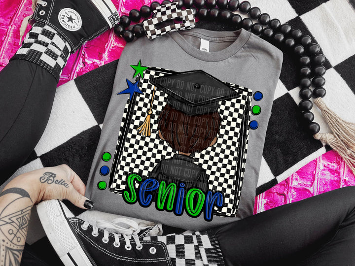 Preppy Bright Senior DTF Print