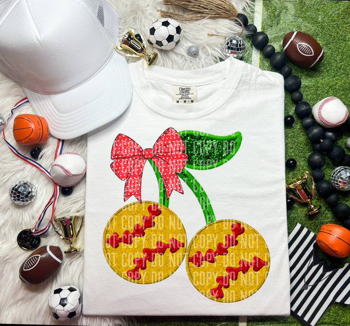 Cherry Sports DTF Print
