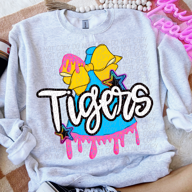 Drip Cheer Mascots DTF Print