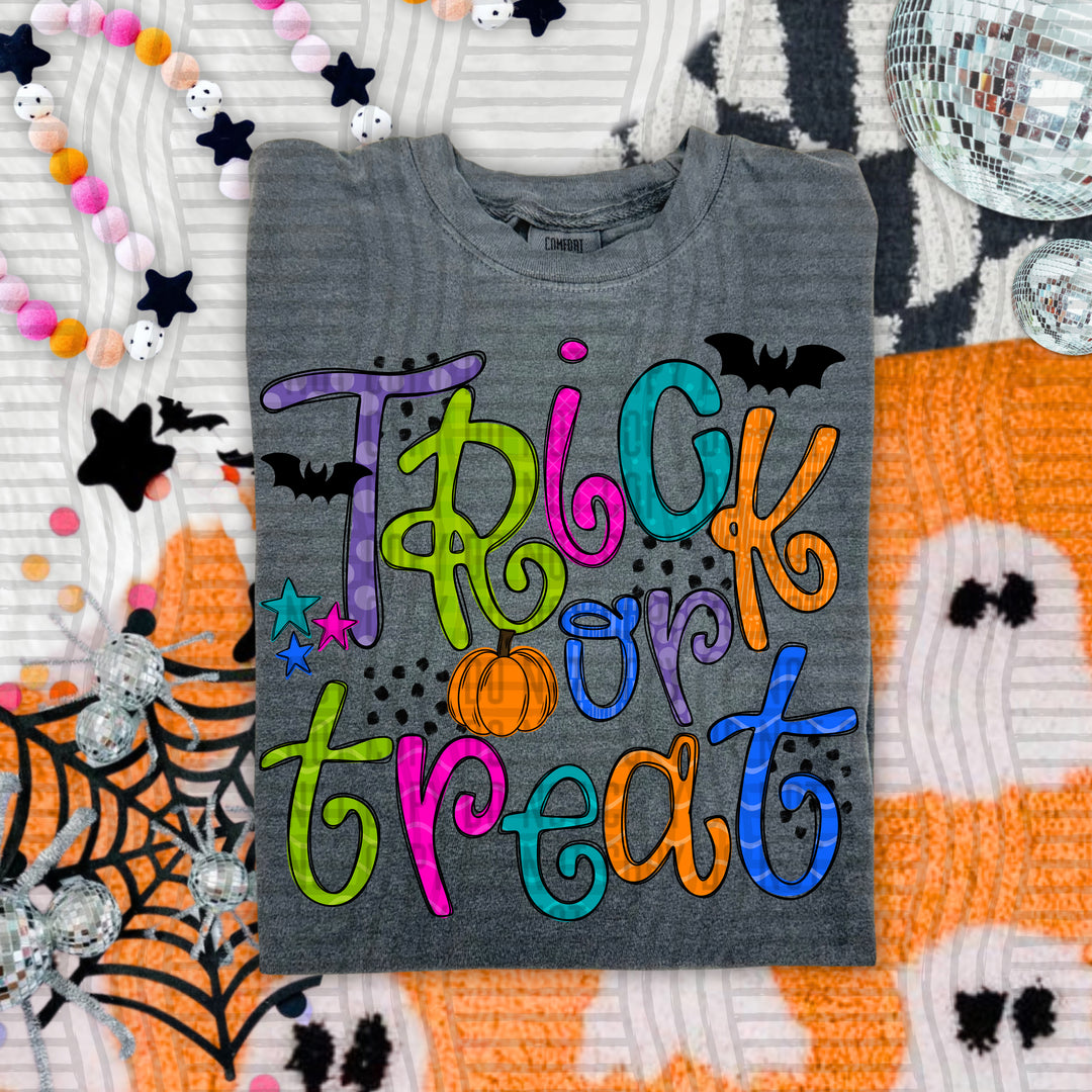 Trick Or Treat DTF Print