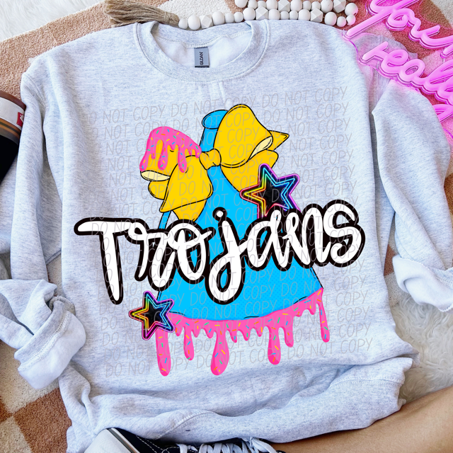 Drip Cheer Mascots DTF Print