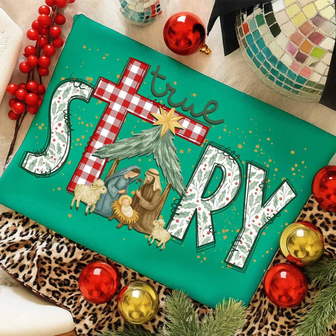 True Story Gildan Long Sleeve Printed Tee