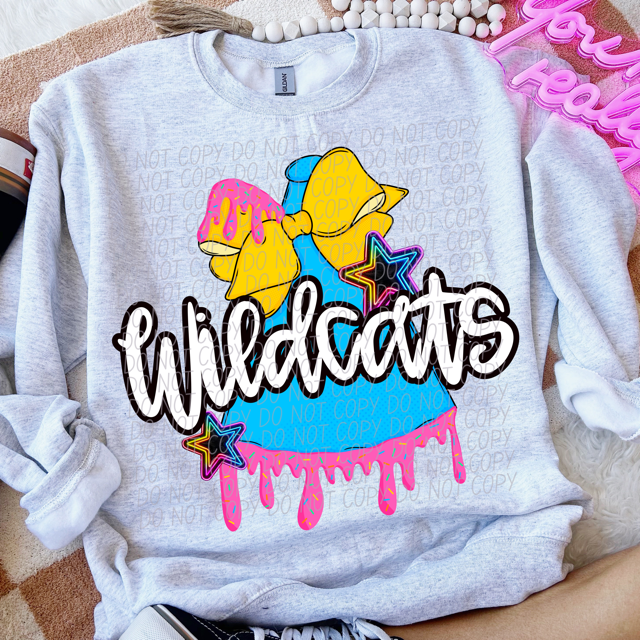 Drip Cheer Mascots DTF Print