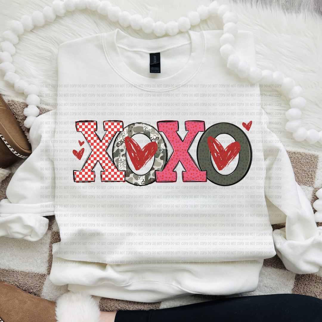 XOXO DTF Print