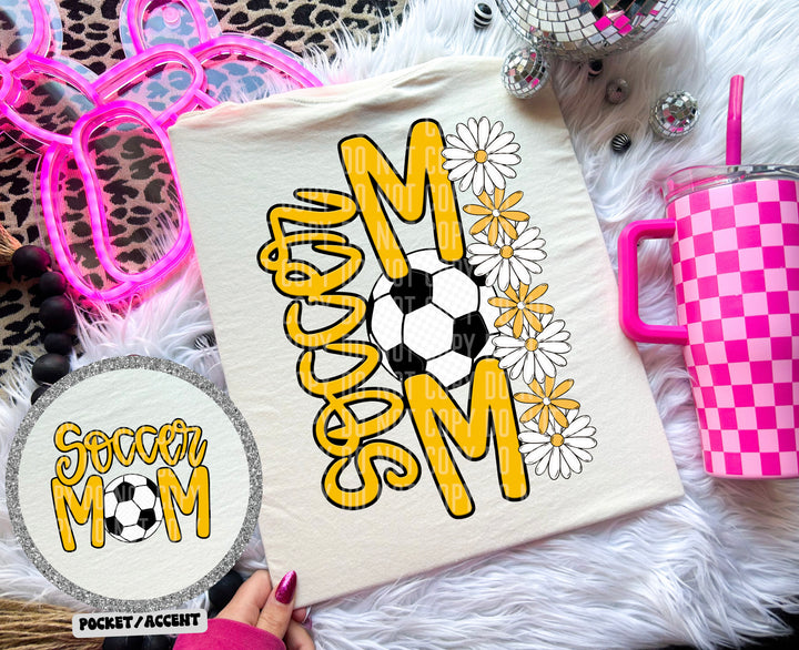 Soccer Mom With Pocket FRONT DTF Print