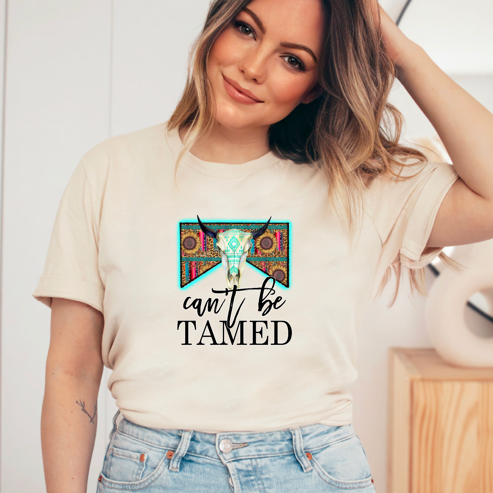 Cant be Tamed DTF Print