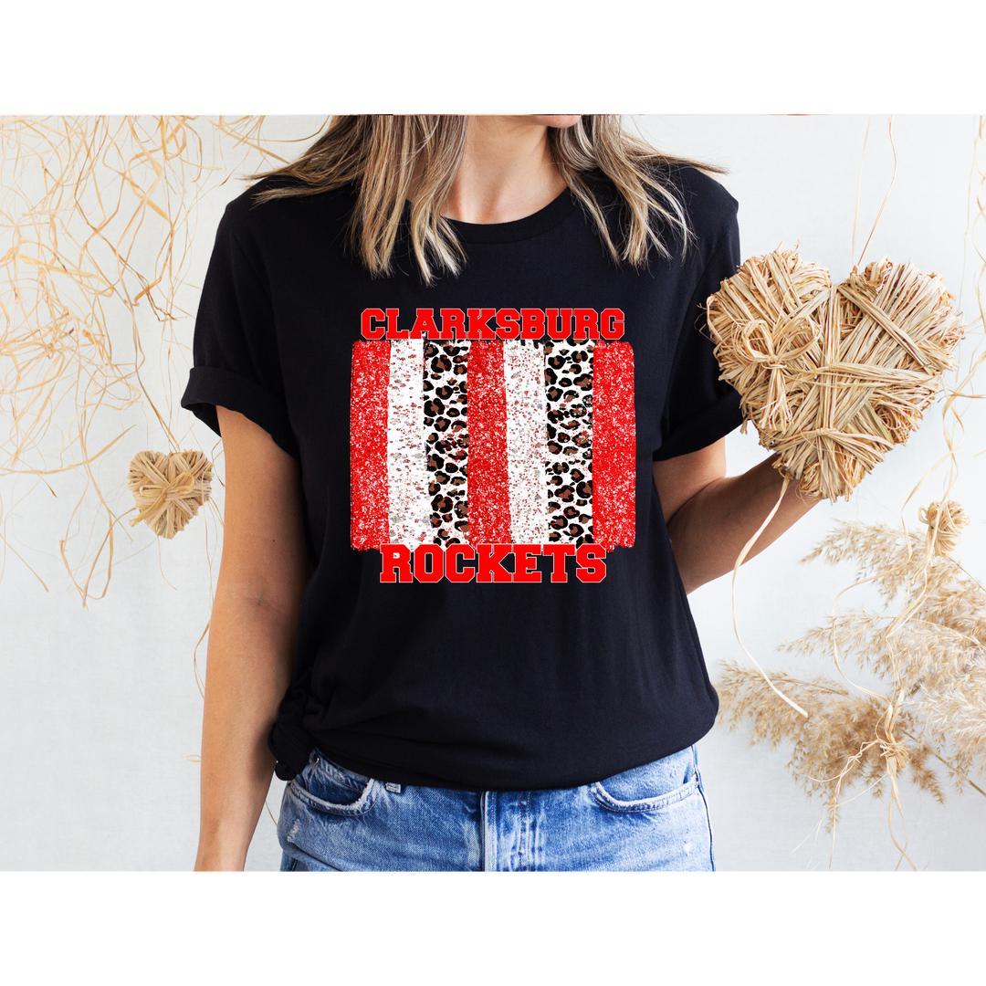 Clarksburg Rockets DTF Print