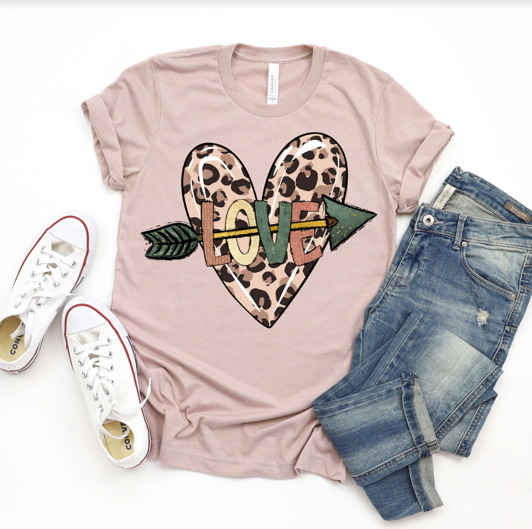 Love Arrow DTF Print
