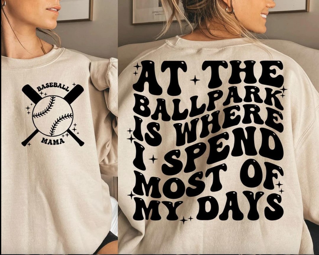 Baseball Mama (105) DTF Print