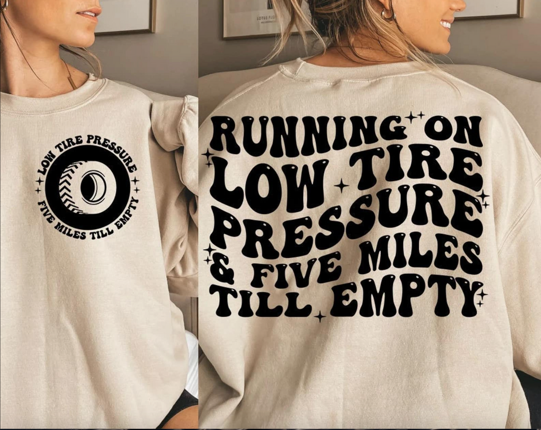 Low Tire Pressure (101) DTF Print