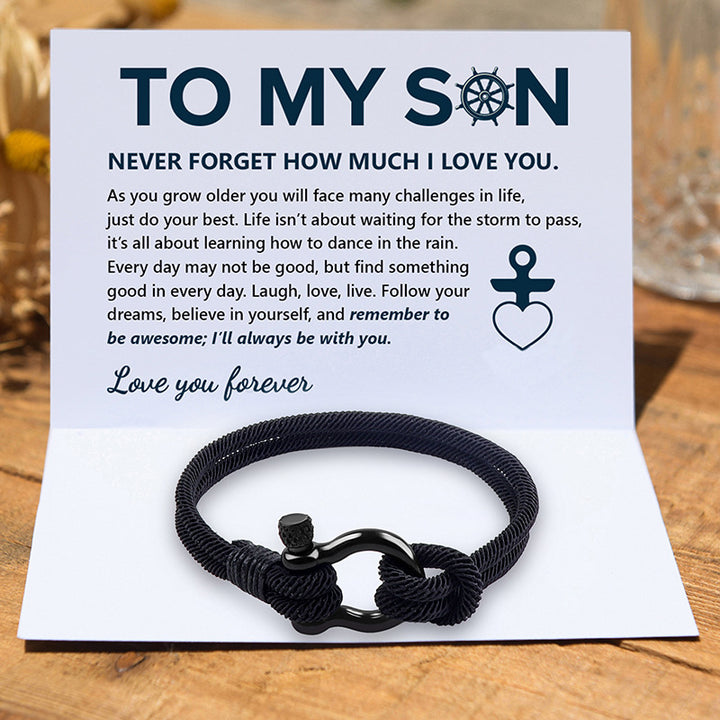 To My Son Bracelet RANDOM