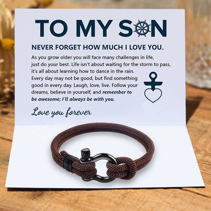 To My Son Bracelet RANDOM