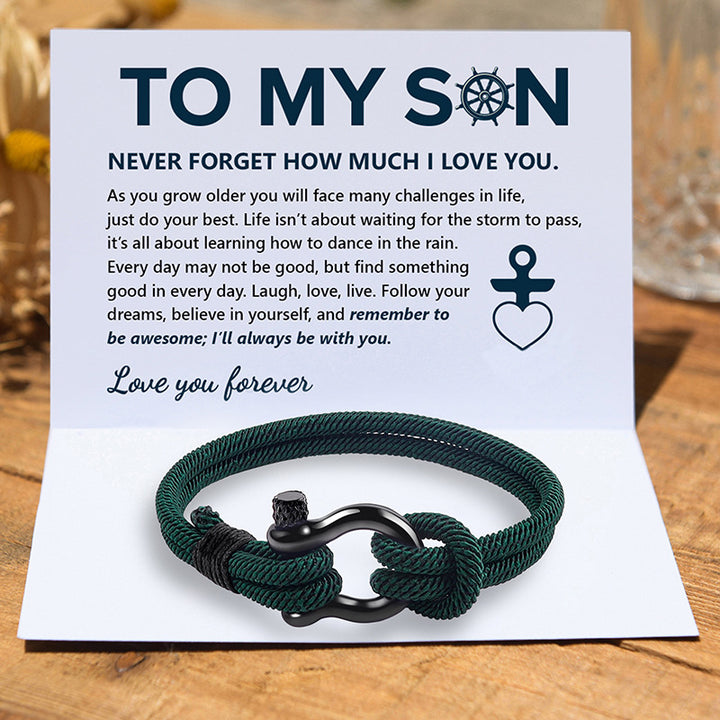 To My Son Bracelet RANDOM