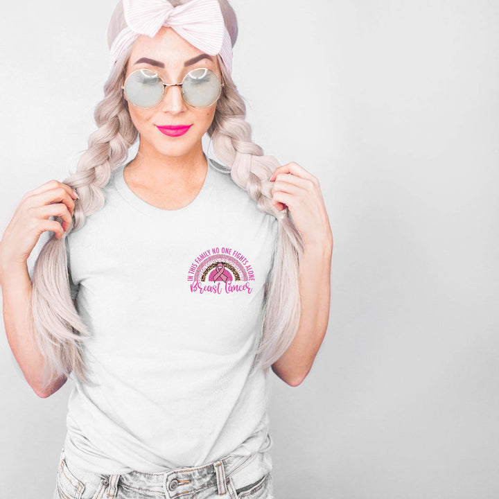 Pocket Size Breast Cancer Awareness  DTF Print