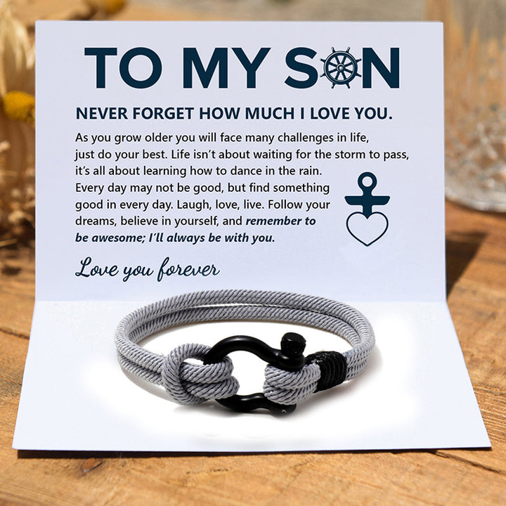 To My Son Bracelet RANDOM