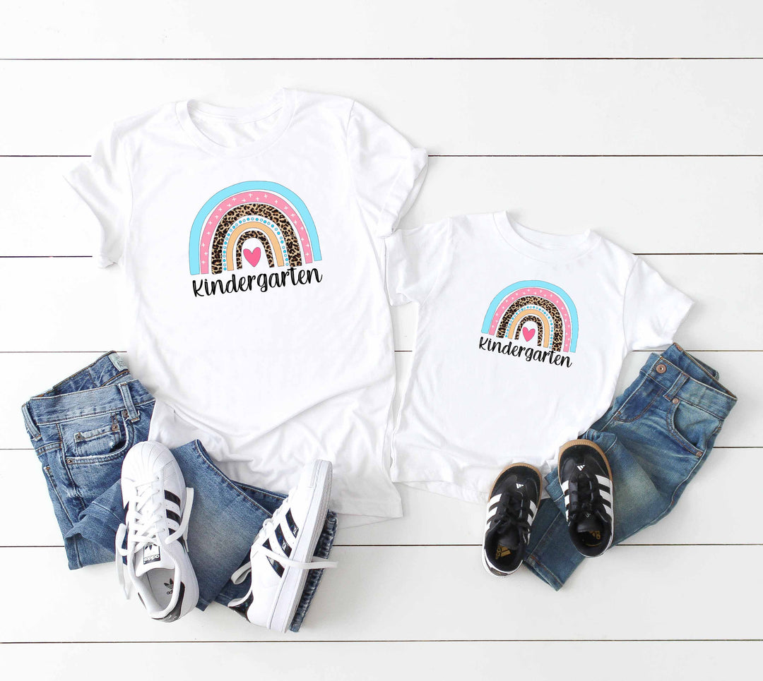 YOUTH Kindergarten Rainbow DTF Print