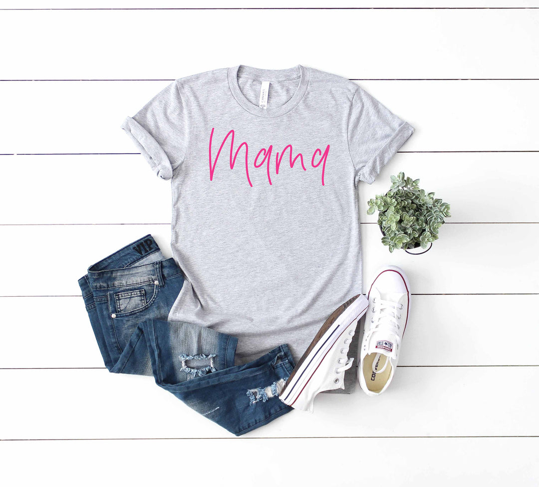Mama Hot Pink DTF Print